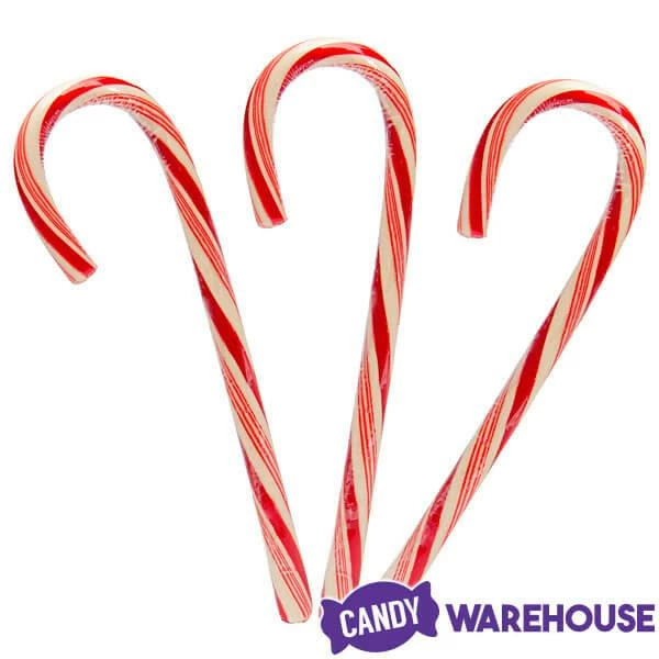 Sweet Nature Candy Canes - Peppermint: 12-Piece Box 2 Sweet Nature Candy Canes - Peppermint: 12-Piece Box - Image 2