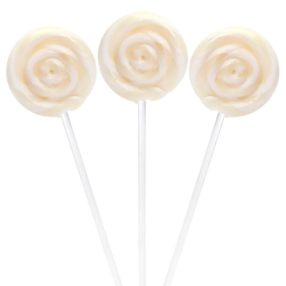 Swipple Pops Petite Swirl Ripple Lollipops - White Pineapple: 60-Piece Tub 1 Swipple Pops Petite Swirl Ripple Lollipops - White Pineapple: 60-Piece Tub