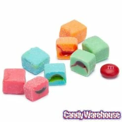 Trolli Sour Brite Blasts Gummy Juicy Exploding Candy Cubes: 3LB Box -US Model Figures Sales trolli sour brite blasts gummy juicy exploding candy cubes 3lb box candy warehouse 4
