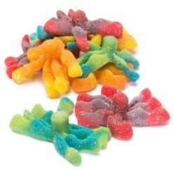 Trolli Sour Brite Gummy Octopus Candy: 35-Piece Jar