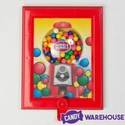 Wall Mounted Gumball Machine Dispenser Frame With Gumballs -US Model Figures Sales wall mounted gumball machine dispenser frame with gumballs candy warehouse 4