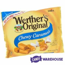 Werther's Original Chewy Caramels Candy: 50-Piece Bag 6 Werther's Original Chewy Caramels Candy: 50-Piece Bag -US Model Figures Sales werther s original chewy caramels candy 50 piece bag candy warehouse 3 85a7f162 fbf4 4bb0 badb 01bfcd159d04