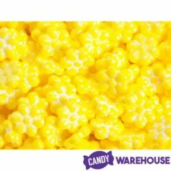 YumJunkie Candy Flowers - Yellow: 5LB Bag -US Model Figures Sales yumjunkie candy flowers yellow 5lb bag candy warehouse 3