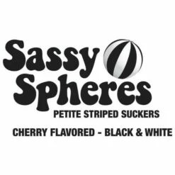 YumJunkie Sassy Spheres Cherry Black Striped Ball Lollipops: 100-Piece Bag 6 YumJunkie Sassy Spheres Cherry Black Striped Ball Lollipops: 100-Piece Bag -US Model Figures Sales yumjunkie sassy spheres cherry black striped ball lollipops 100 piece bag candy warehouse 3