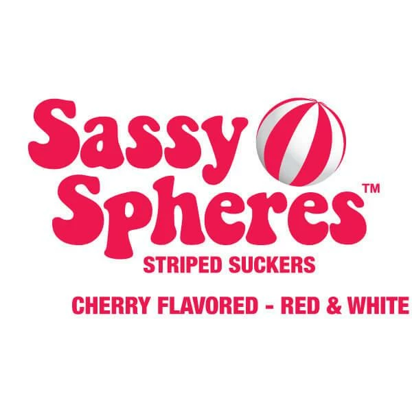 YumJunkie Sassy Spheres Cherry Red Striped Ball Lollipops: 100-Piece Bag 3 YumJunkie Sassy Spheres Cherry Red Striped Ball Lollipops: 100-Piece Bag - Image 3