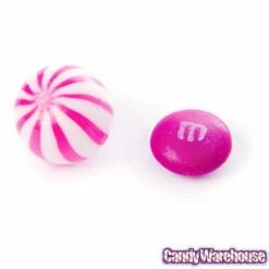 YumJunkie Sassy Spheres Strawberry Pink Striped Candy Balls - Petite: 5LB Bag -US Model Figures Sales yumjunkie sassy spheres strawberry pink striped candy balls petite 5lb bag candy warehouse 7