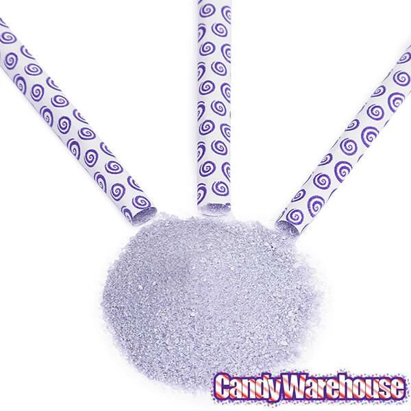 YumJunkie Sassy Straws Candy Powder Filled Mini Straws - Grape: 50-Piece Bag 6 YumJunkie Sassy Straws Candy Powder Filled Mini Straws - Grape: 50-Piece Bag - Image 6