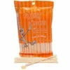 YumJunkie Sassy Straws Candy Powder Filled Mini Straws - Orange: 50-Piece Bag